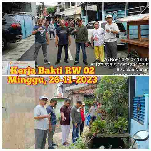 Kerja Bakti Warga  RW 02