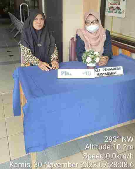 Piket Pos Pengaduan Masyarakat Pengelola RPTRA dan ASN  Kelurahan Utan  Kayu Selatan