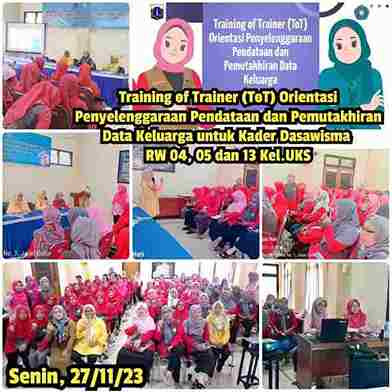 ToT Orientasi Penyelenggaraan Pendataan dan Pemutakhiran Dara Keluarga