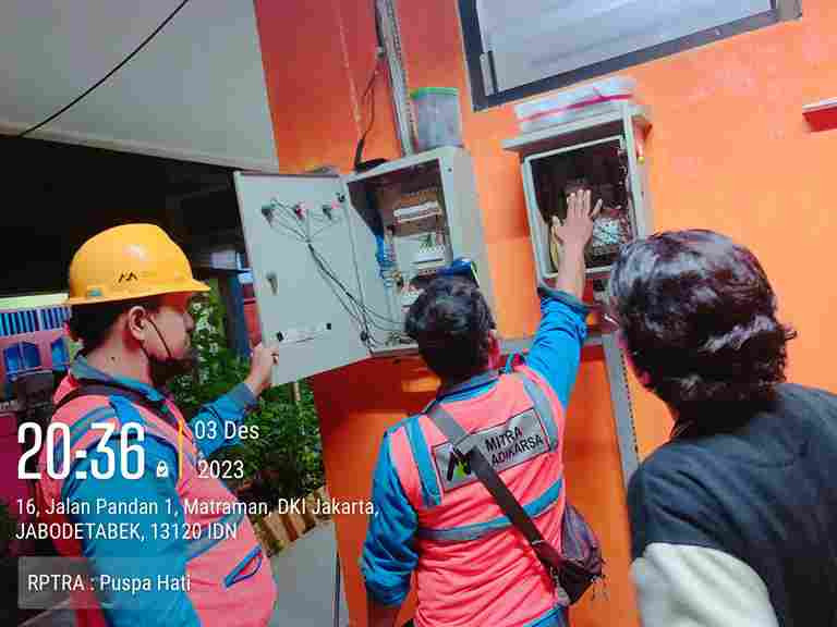 Monitoring PLN untuk Pengecekan Instalasi Listrik