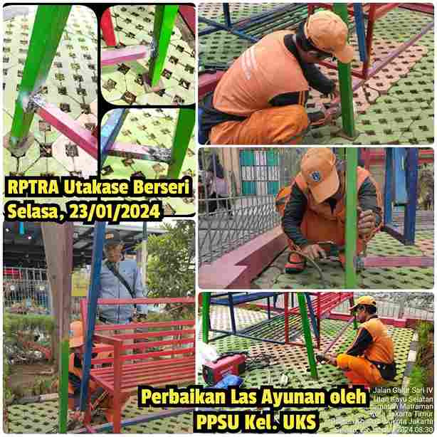 Perbaikan / Las Ayunan  Oleh PPSU