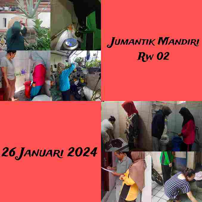 PSN Jumantik Mandiri RW. 002, RW. 006, RW. 008, RW. 009, RW. 010, RW. 013