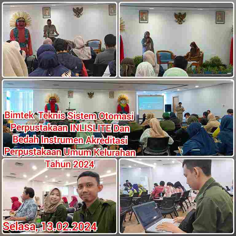 Bimtek Sistem Otomasi Perpustakaan INLISLITE dan Bedah Instrumen Akreditasi Perpustakaan Umum Kelurahan