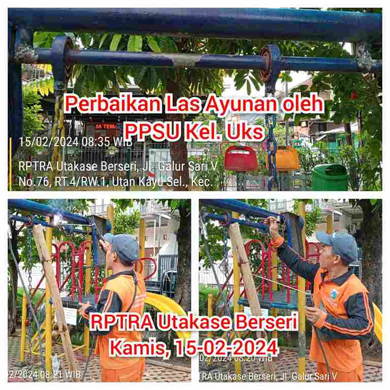 Perbaikan Sarana dan Prasarana RPTRA