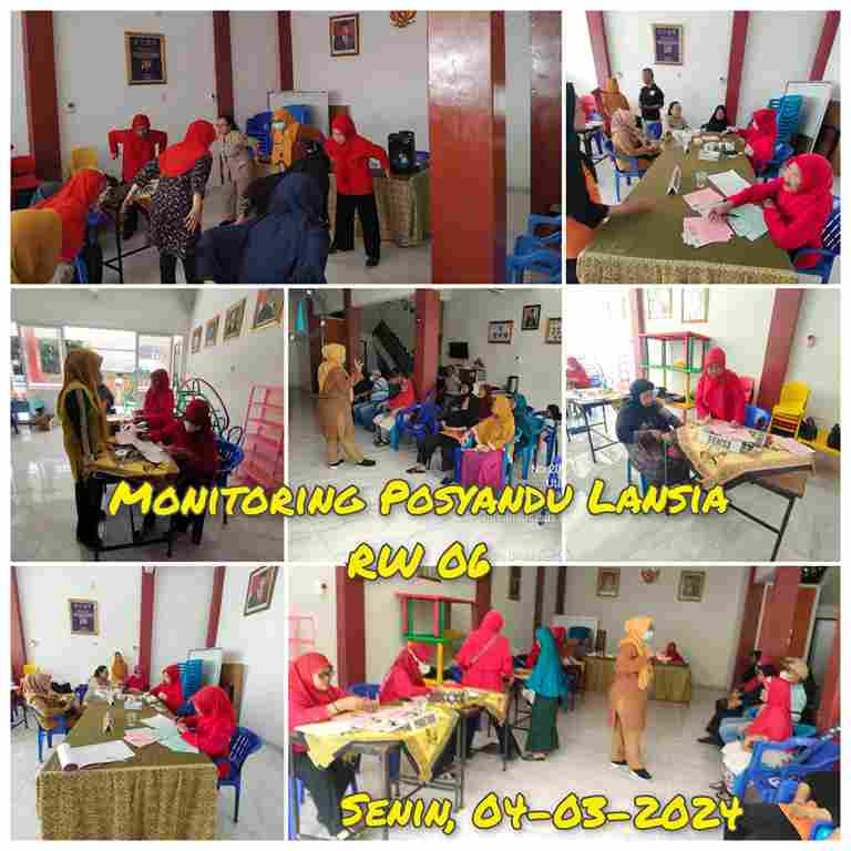 Posyandu Lansia RW 06