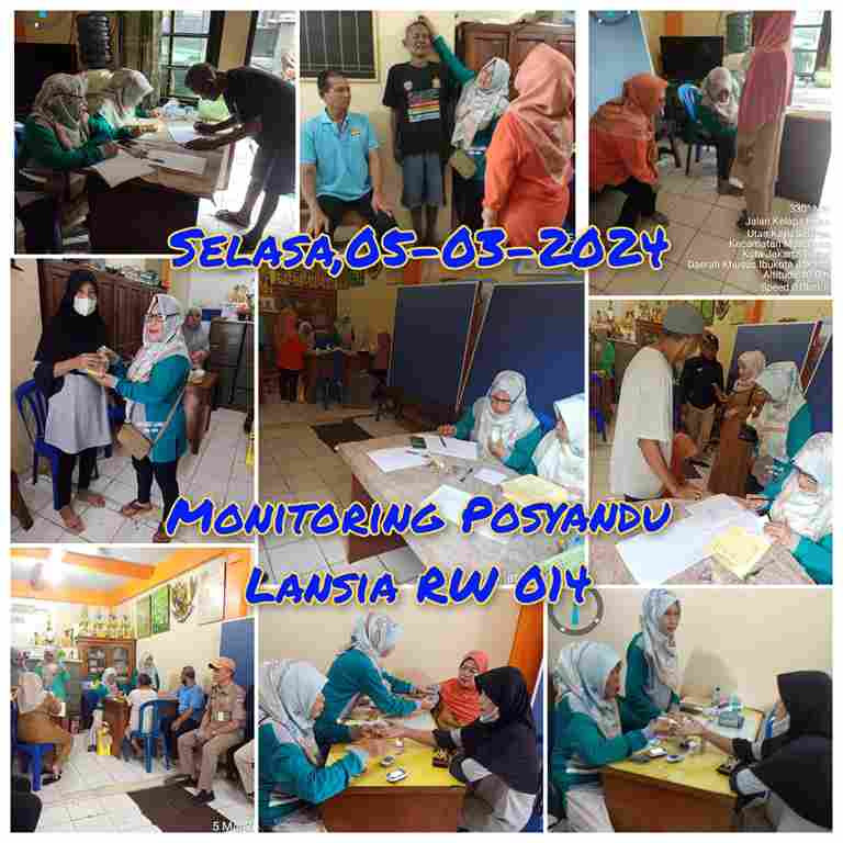 Posyandu Lansia RW 14