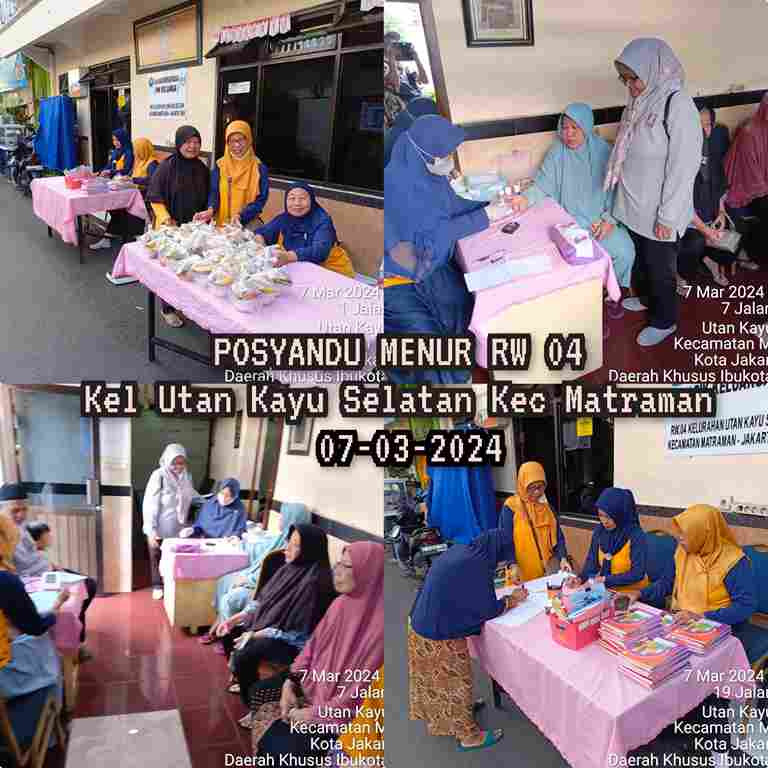 Posyandu Lansia RW 04