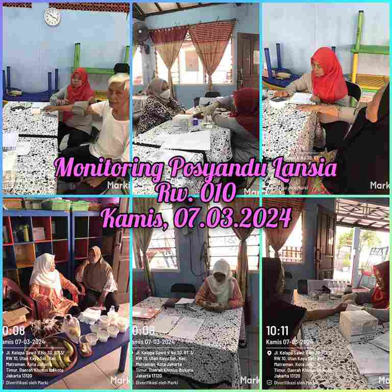 Posyandu Lansia RW 10