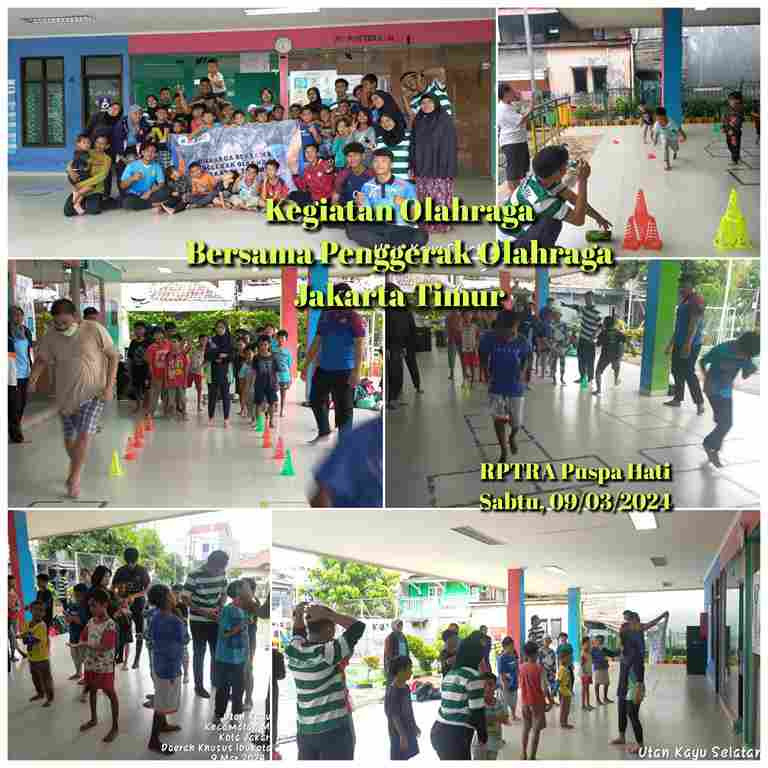 Kegiatan Olahraga Bersama Penggerak Olahraga Jakarta Timur