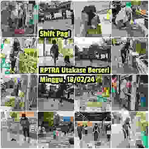 Piket Shift Pagi dan Shift Siang Pengelola RPTRA