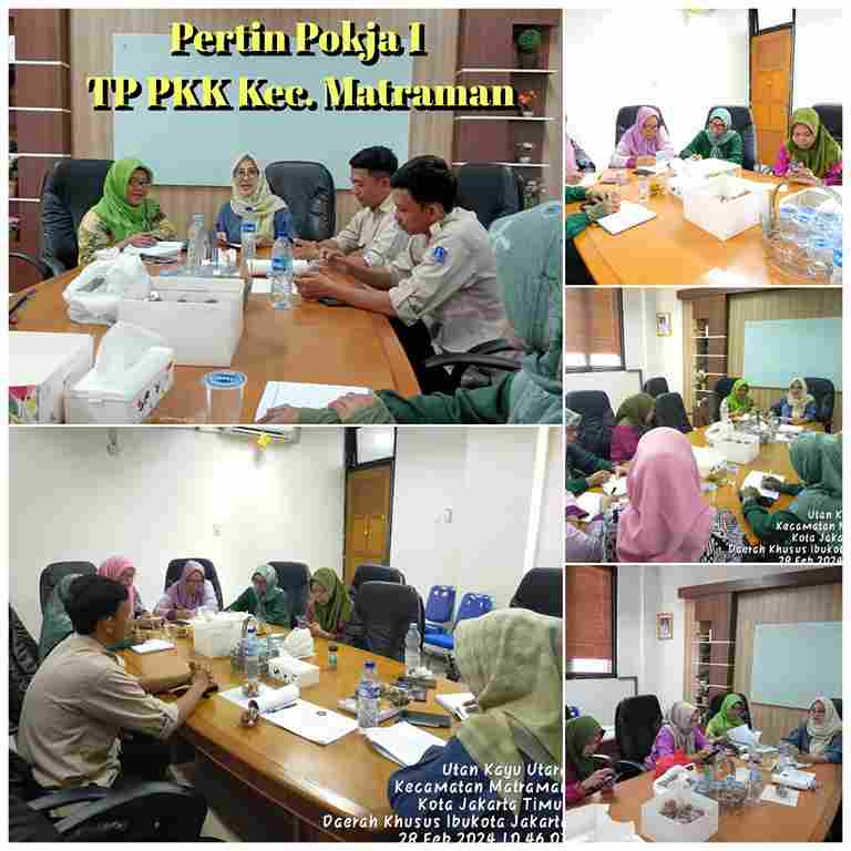 Pertemuan Rutin Pokja 1