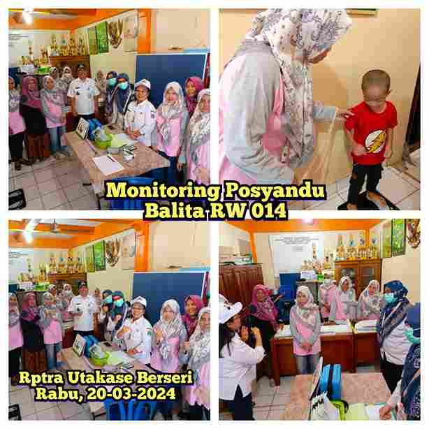 Monitoring Posyandu Balita RW 014