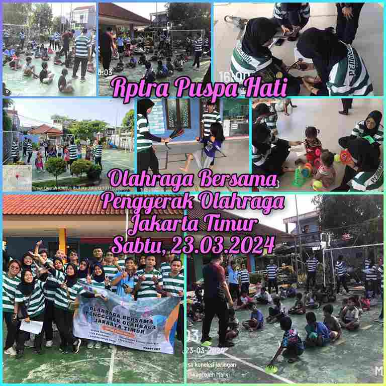 Kegiatan Olahraga Bersama Penggerak Olahraga Jakarta Timur