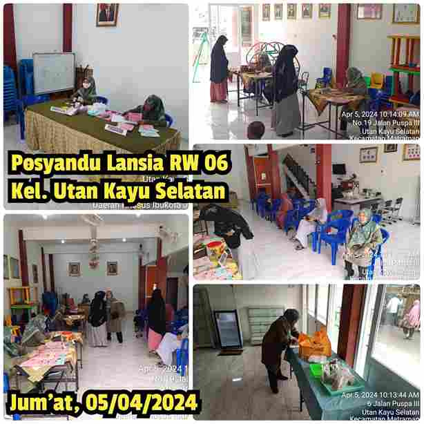Monitoring Posyandu Lansia RW. 006