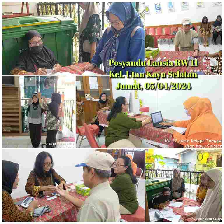 Monitoring Posyandu Lansia RW. 011