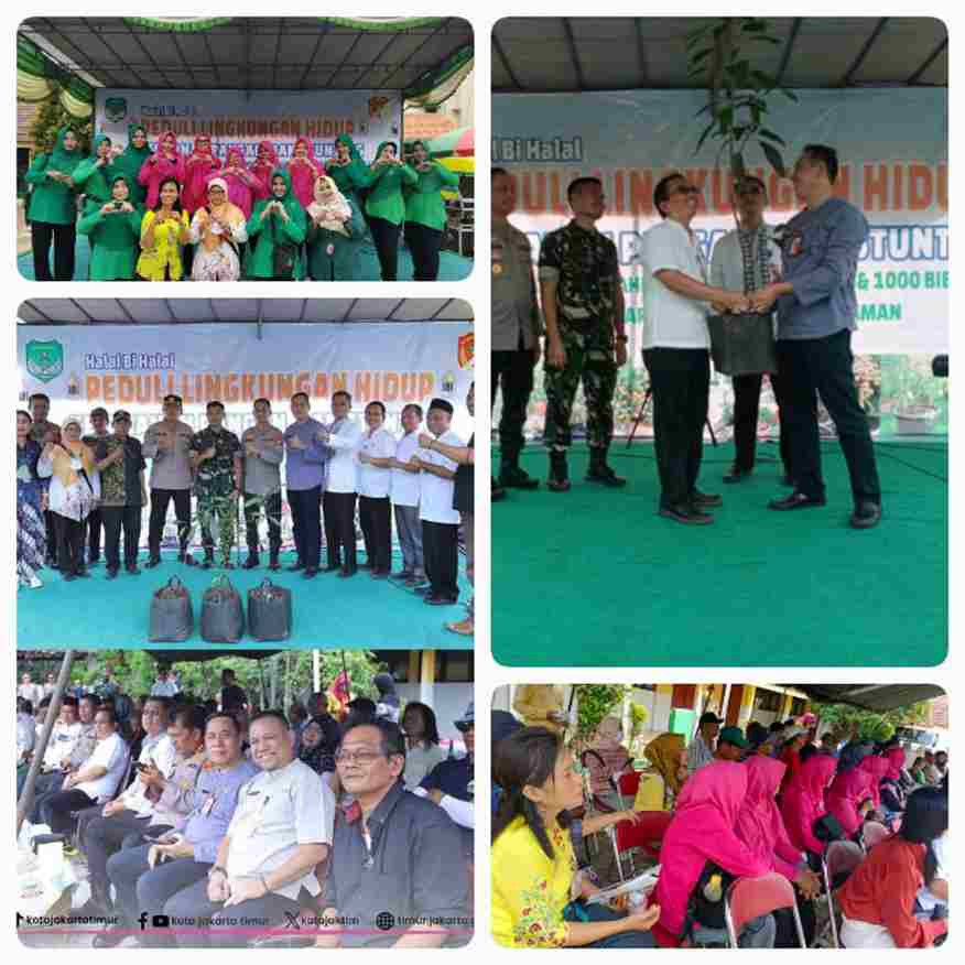 Halal Bihalal dan Penanaman 1000 Tanaman Buah dalam Pot Serta 1000 Bibit Tanaman Lidah Mertua