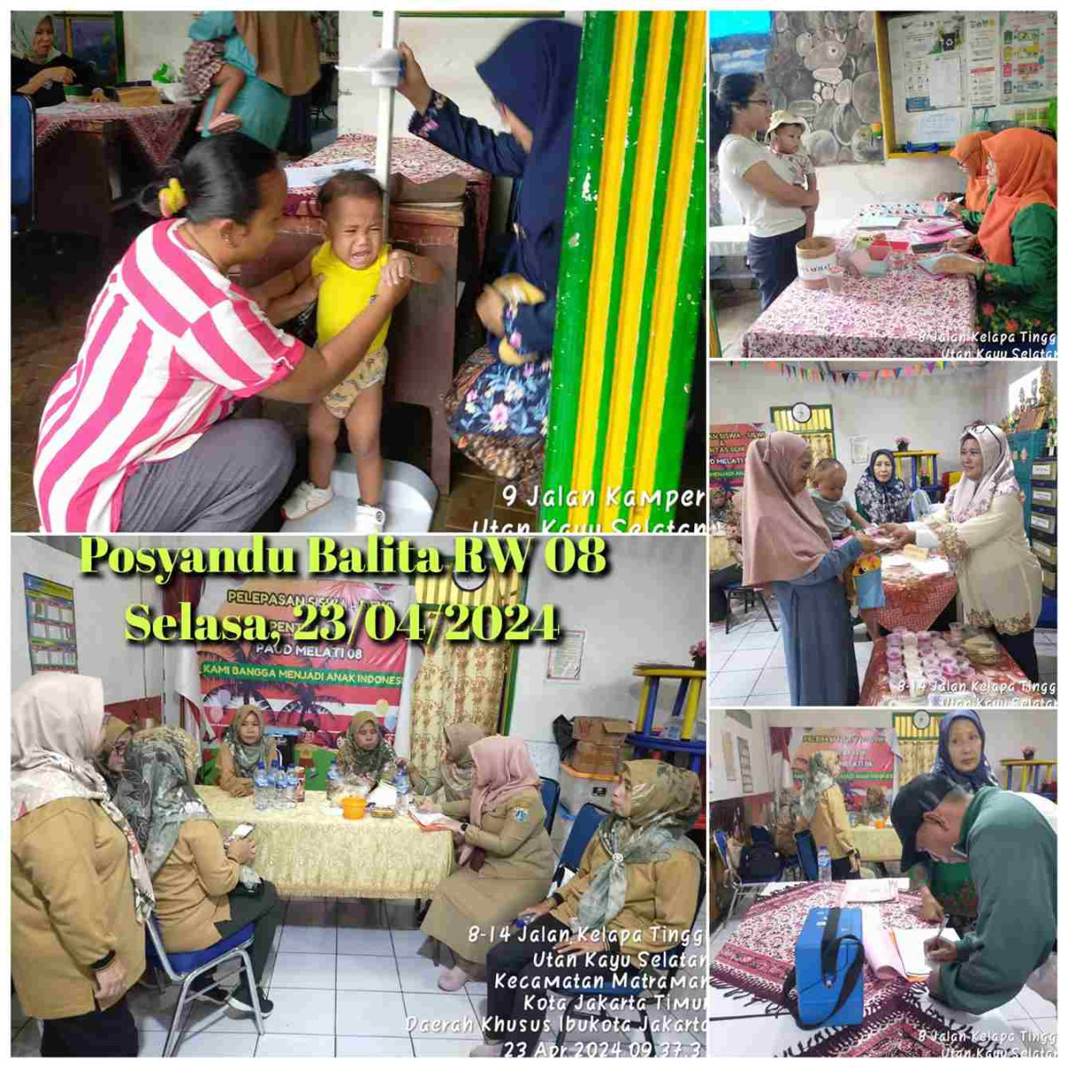 Monitoring Posyandu Balita RW. 008