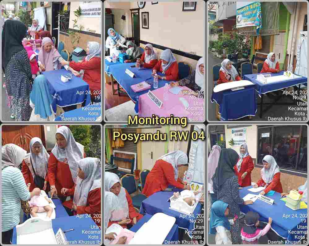 Monitoring Posyandu Balita RW. 004