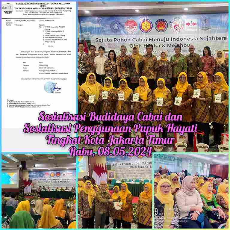 Kegiatan Sosialisasi Budidaya Cabai dan Sosialisasi Penggunaan Pupuk Hayati