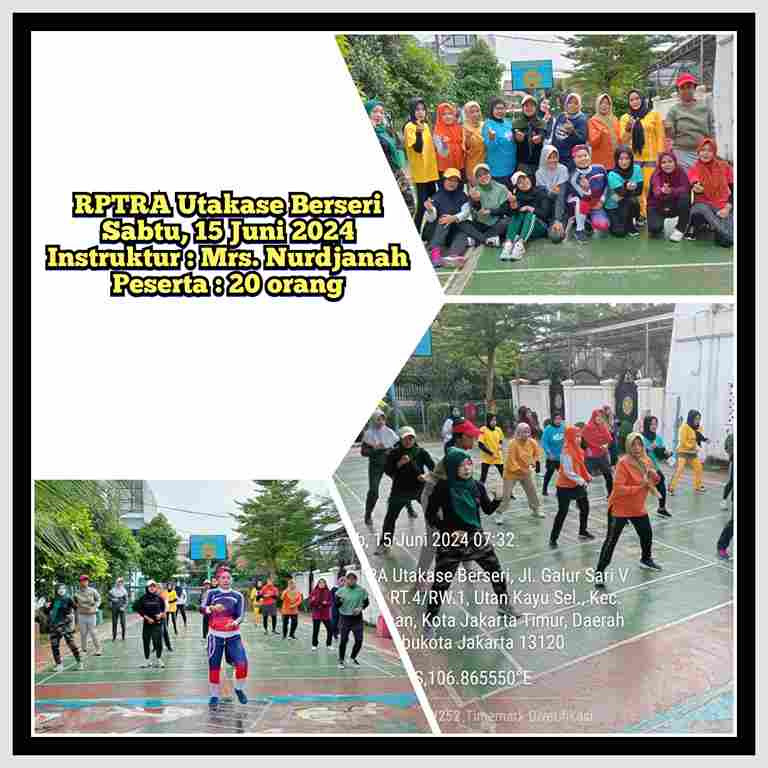 Senam Dispora Rptra Utakase Berseri