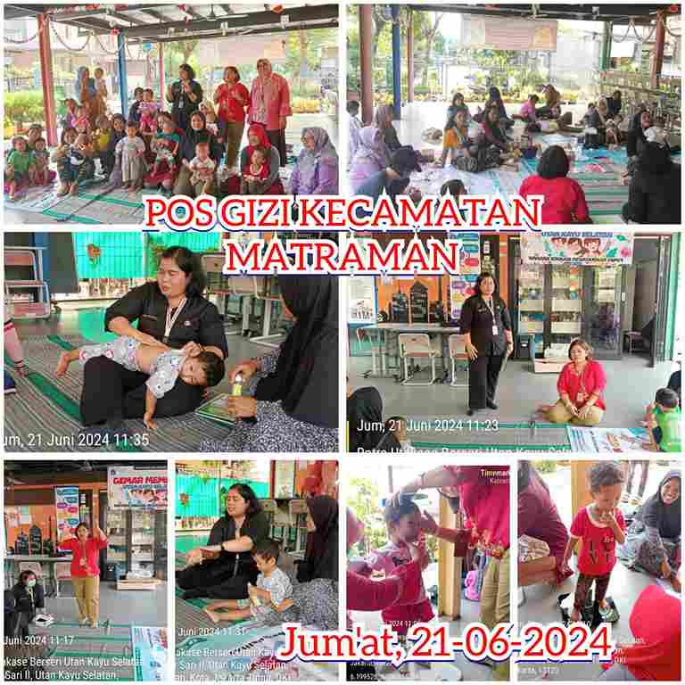 Pos Gizi Puskesmas Kecamatan Matraman