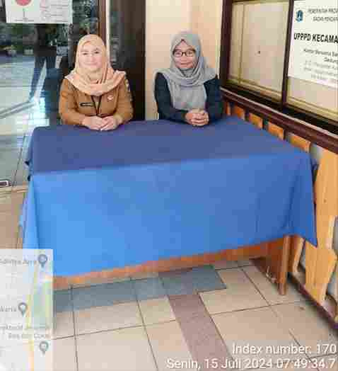 Piket Pos Pengaduan Masyarakat Pengelola RPTRA dan ASN  Kelurahan Utan  Kayu Selatan