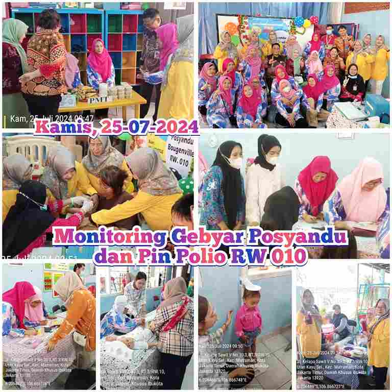 Monitoring Posyandu RW 011