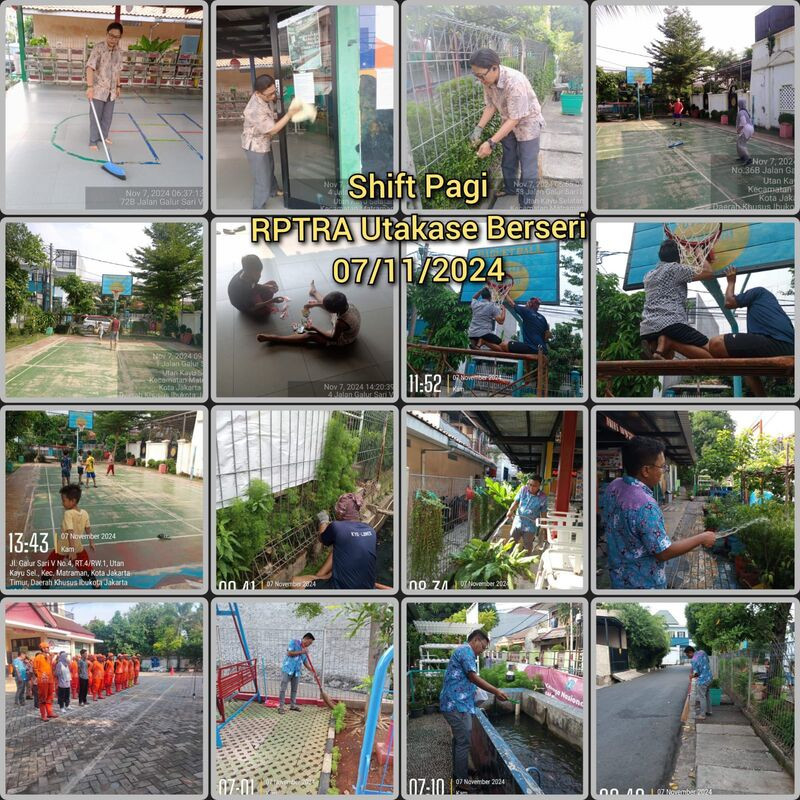 Piket Rptra Utakase Berseri