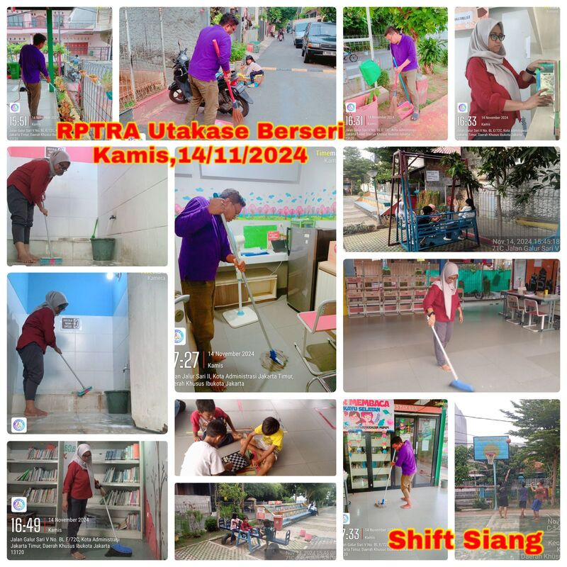 Kegiatan Piket RPTRA