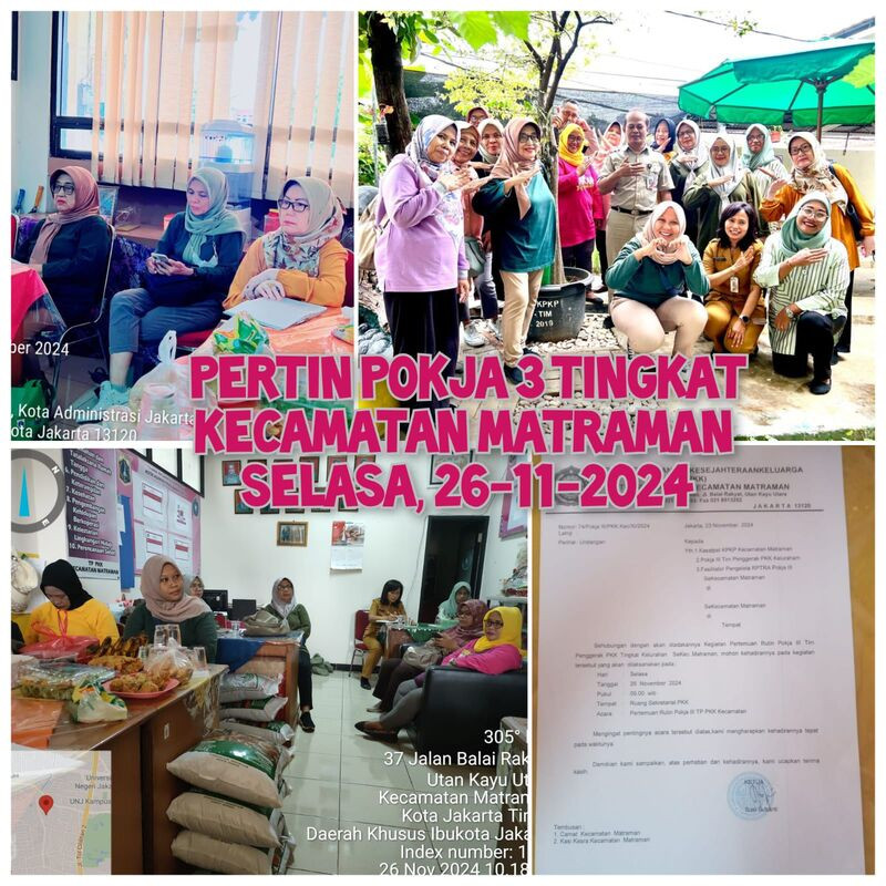 Pertemuan Rutin Pokja 3