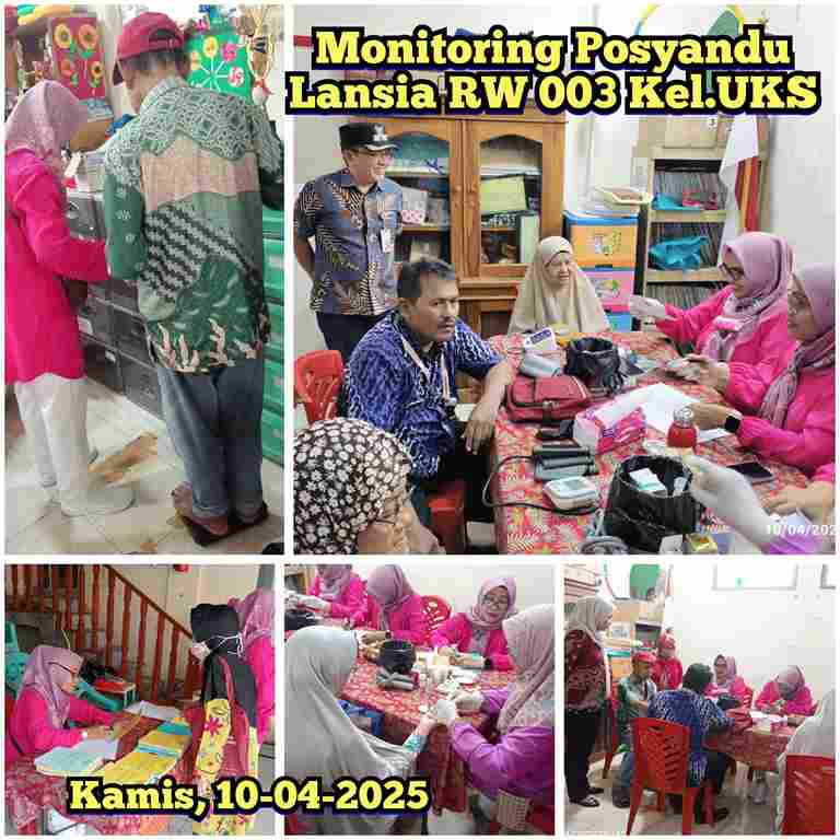 Monitoring Posyandu Lansia RW 03