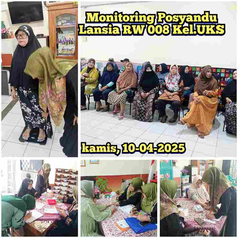 Monitoring Posyandu Lansia RW.008