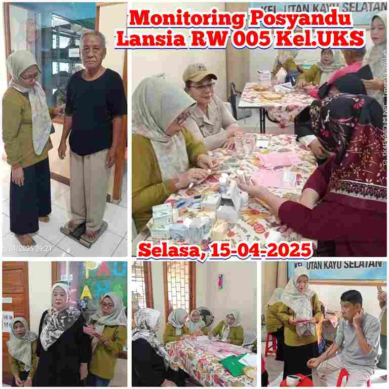 Monitoring Posyandu Lansia RW.005