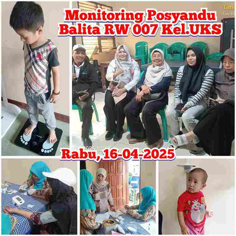 Monitoring Posyandu Balita RW 004
