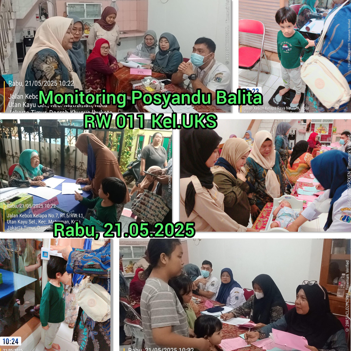 Posyandu Balita RW 006 dan RW 011