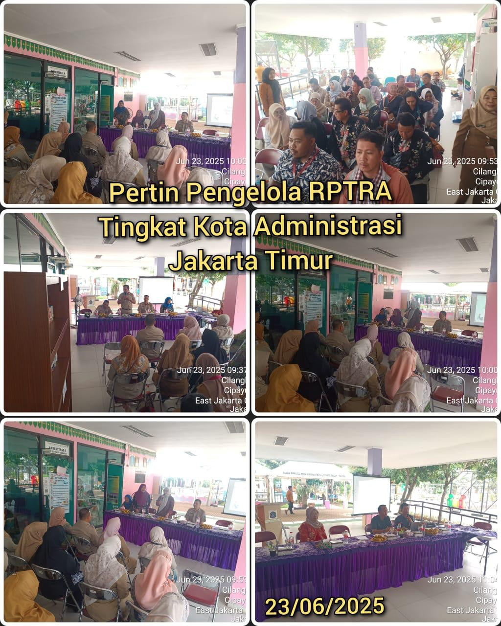 Pertemuan Rutin Pengelola RPTRA se Jakarta Timur