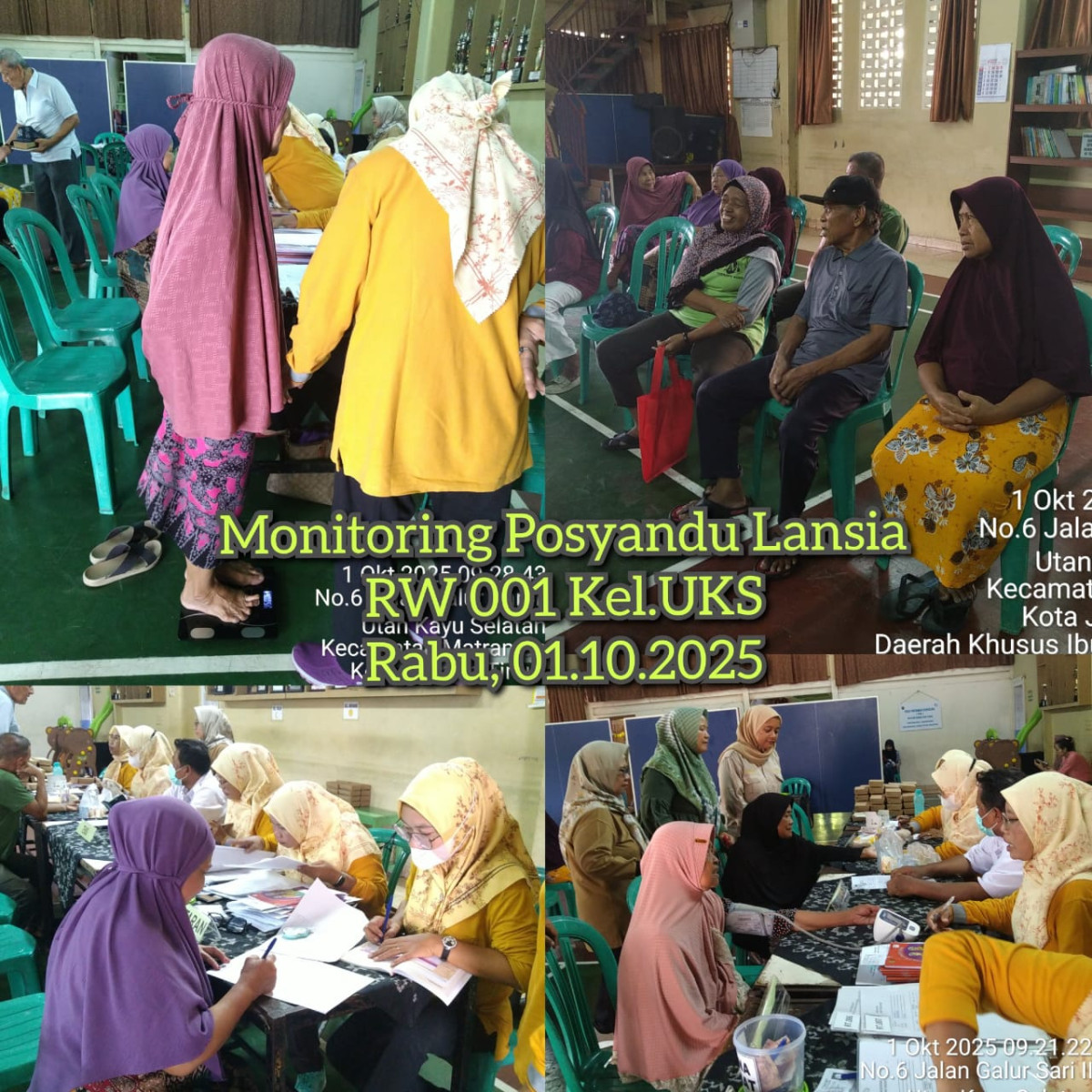 Posyandu terintegrasi RW 001