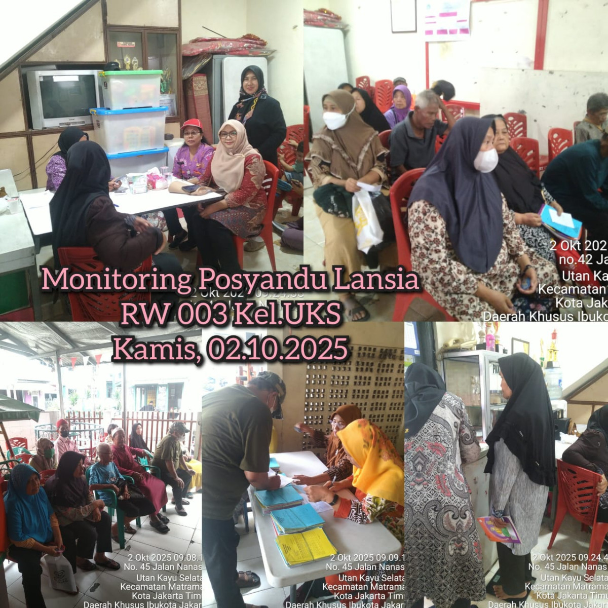 Posyandu Terintegrasi RW 003