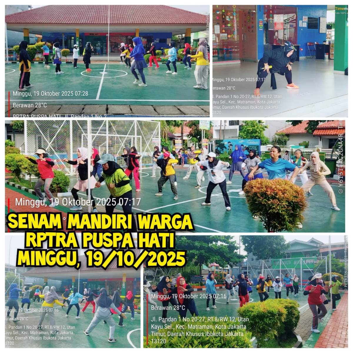 Senam Mandiri RW 009