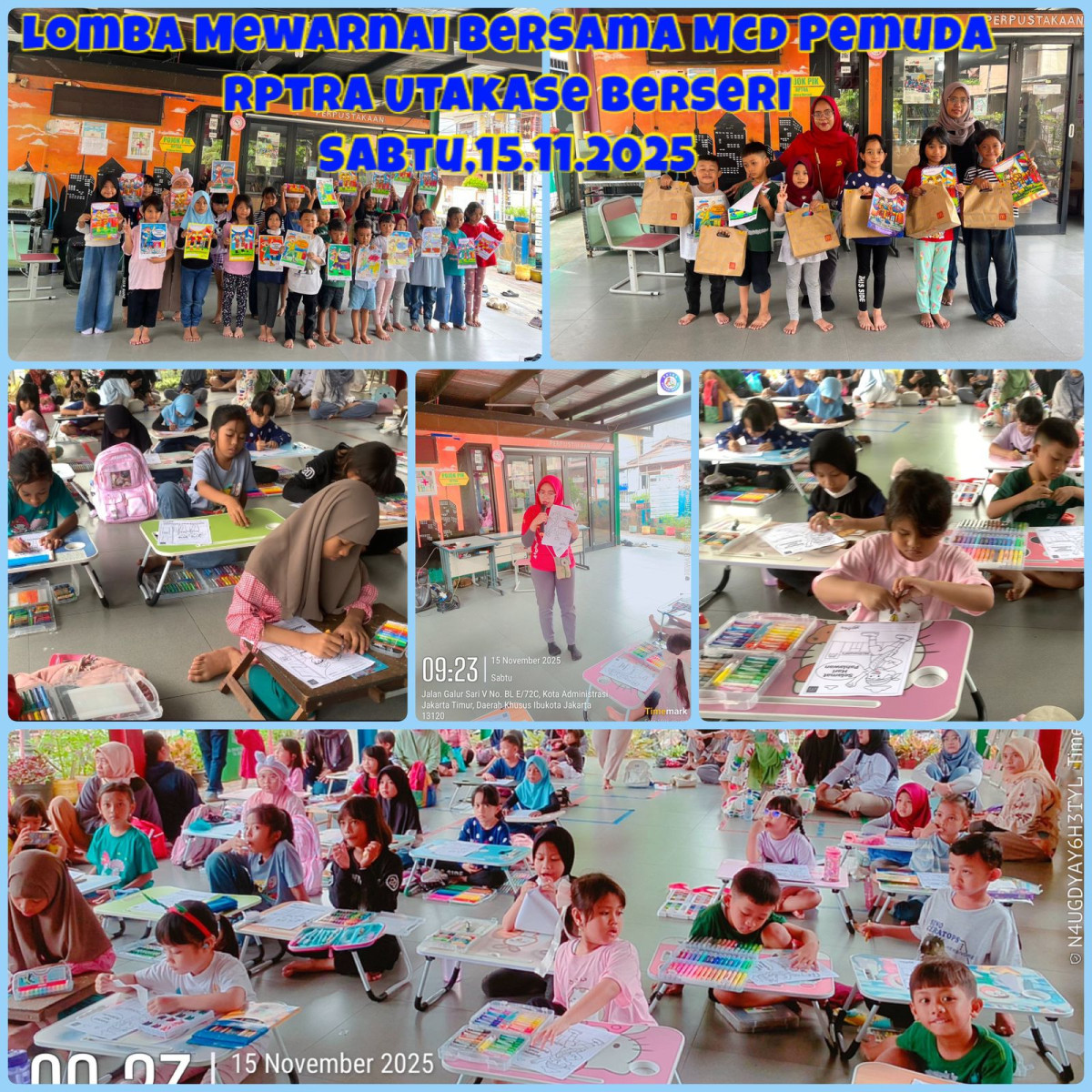 Lomba Mewarnai Mc Donald