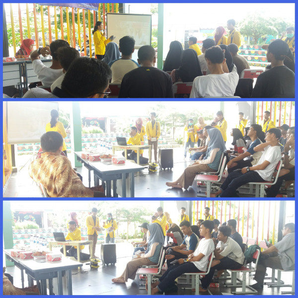 Seminar pengabdian masyarakat bersama mahasiswa STIE MBI