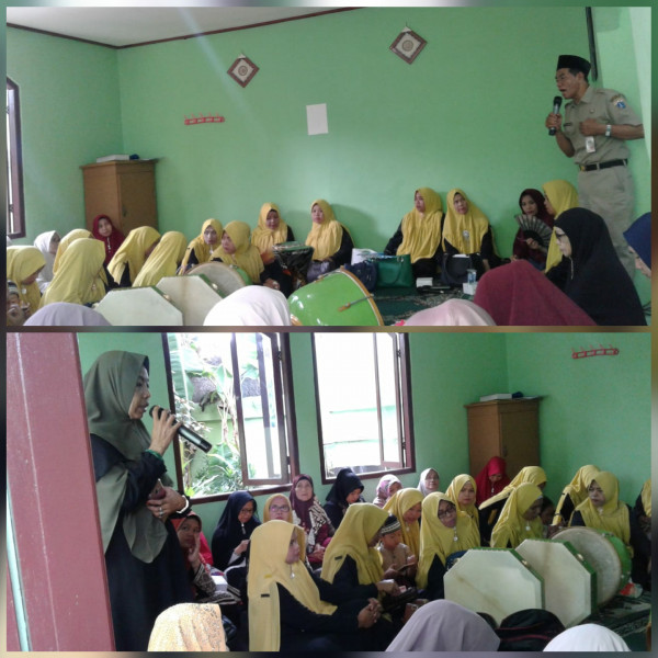 Pengajian rutin PKK kelurahan Pekayon