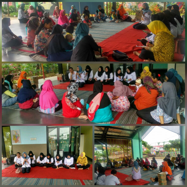 Penyuluhan ibu hamil dan menyusui kepada rw 03 dari puskesmas kelurahan