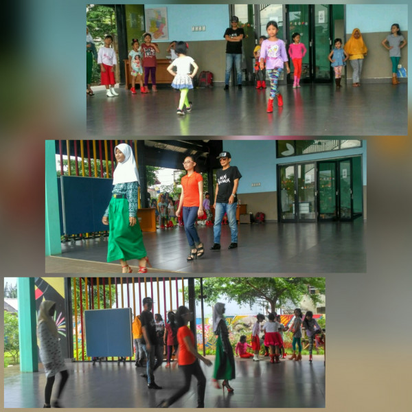 Fashion show dari Pose Model