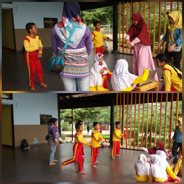 Senam kreasi SDN 011 