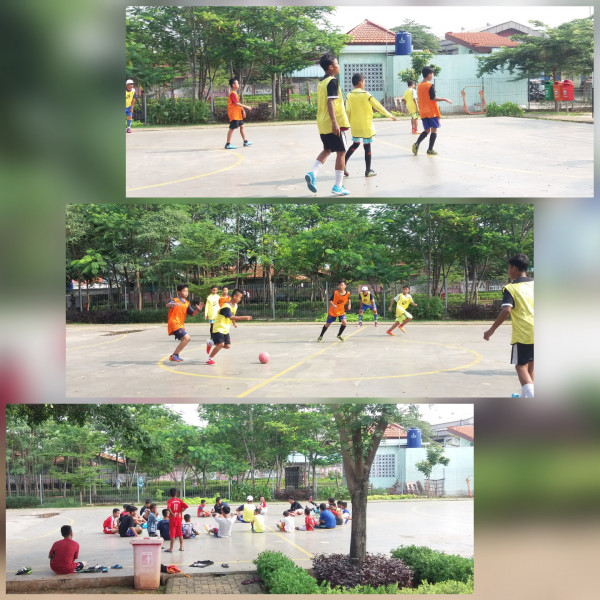 Latihan futsal tim Junior 88