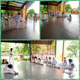 LATIHAN TAEKWONDO NETS