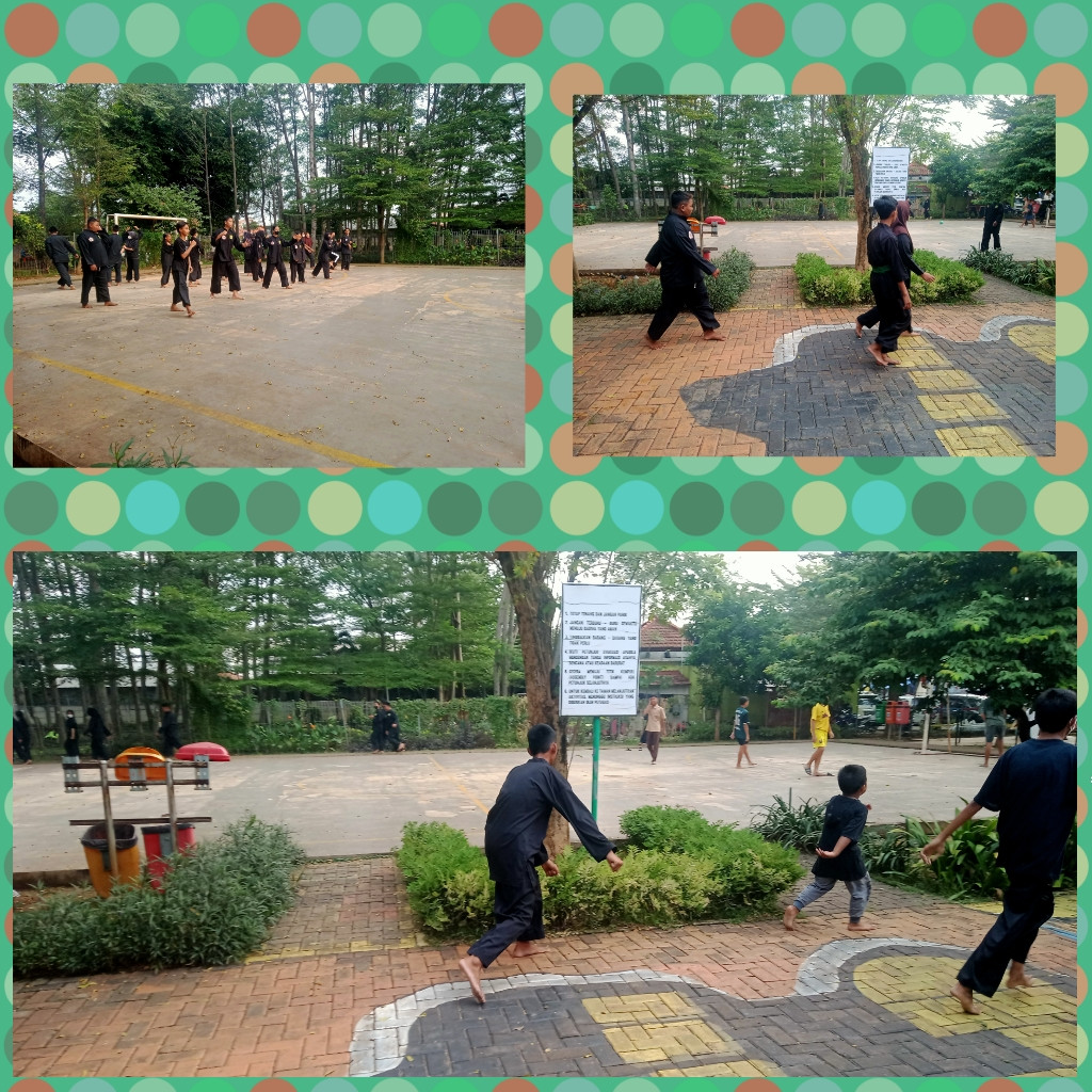 LATIHAN PENCAK SILAT SWADAYA PHS (PERISAI HATI SILIWANGI)