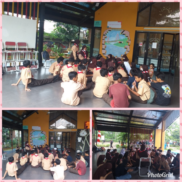 LATIHAN PRAMUKA SMP 184 KELAS 7