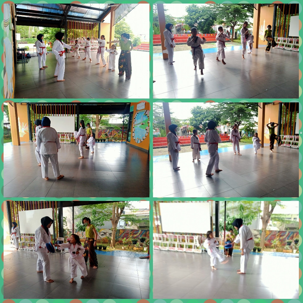 LATIHAN TAEKWONDO NETS